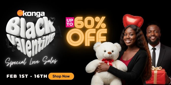 Konga Black Valentine